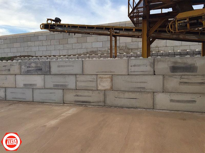 bloques de hormigón prefabricados para muros